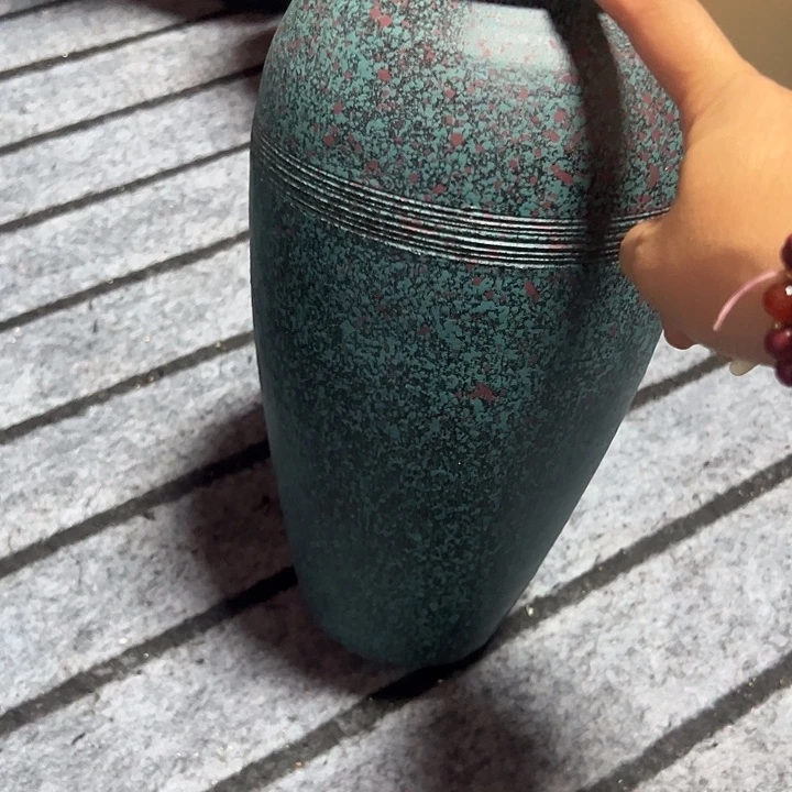 粗陶盆默认打孔高28口10