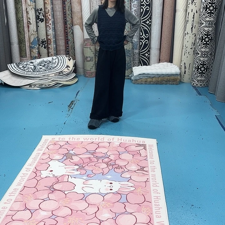 混纺120×160尺寸误差±1-3cm棉布底仿羊绒微瑕特价