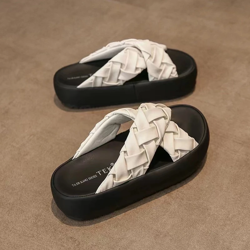 夏款法式拖鞋女新款配裙子仙女风透气拖鞋TK667或667