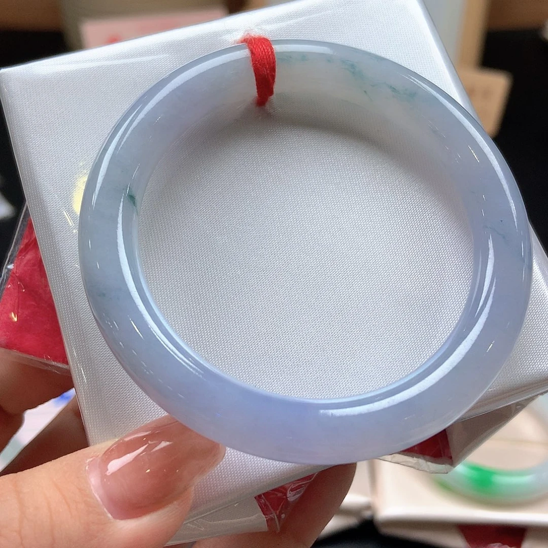 翡翠未镶嵌手镯44号