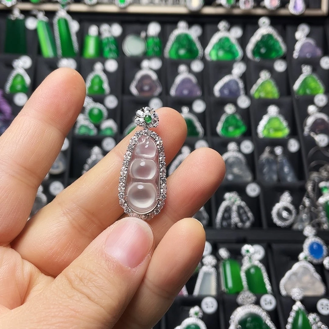 玛瑙/玉髓合金颈饰