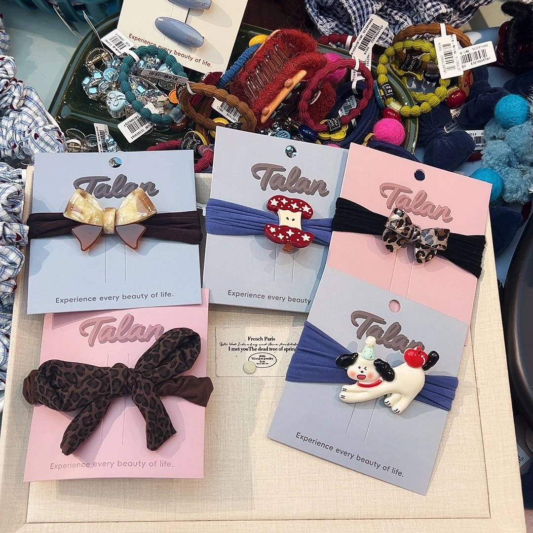 皮质非金属发圈组合5根