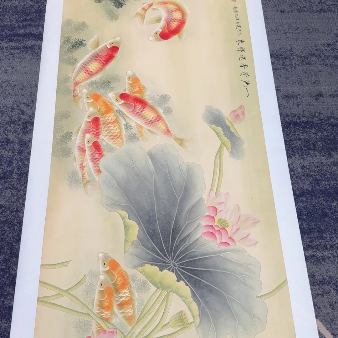 国画国画作品山水花鸟