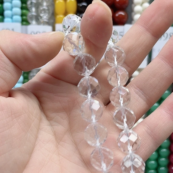 ՞***途未镶嵌玛瑙/玉髓珠宝半成品12mm一条