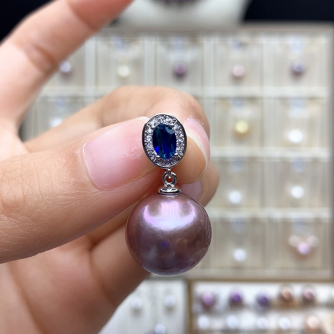 颈饰合金淡水珍珠