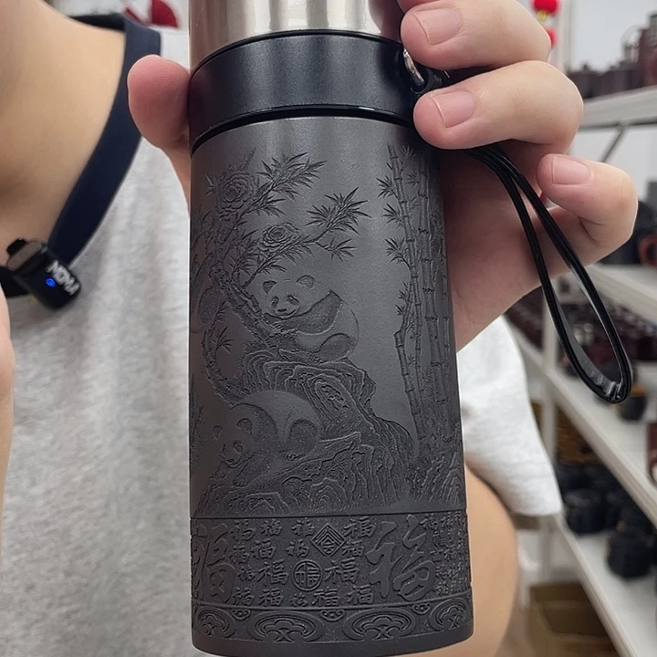 茶杯紫砂原矿紫砂