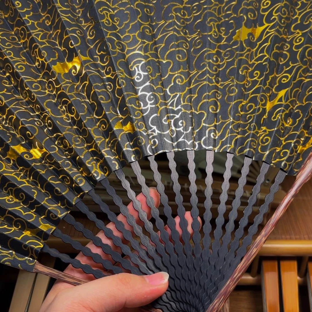 扇子芝麻粽龙鳞祥云金