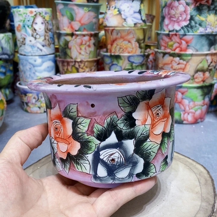 景德镇艺术手绘作品