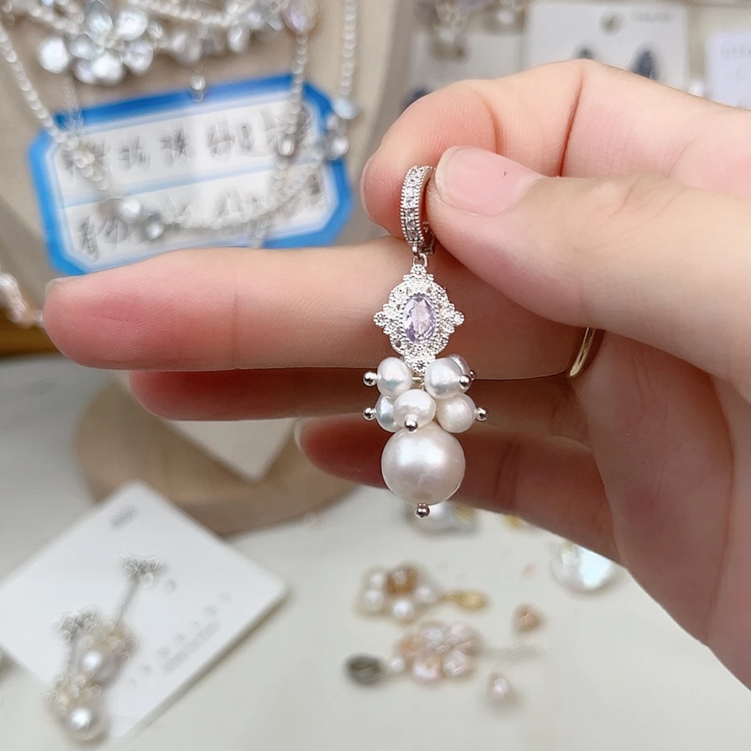 颈饰淡水珍珠未镶嵌