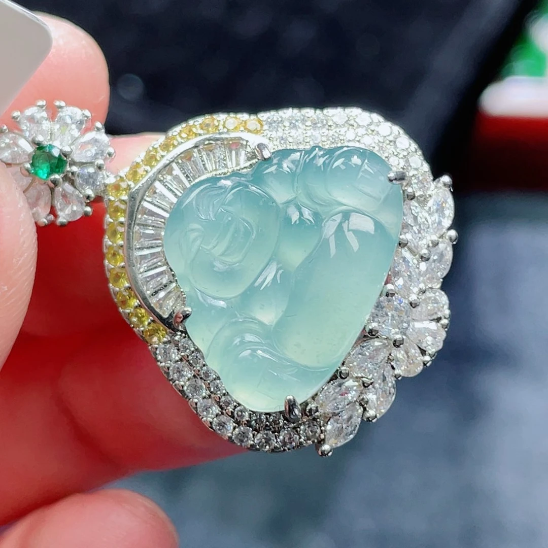 翡翠颈饰未镶嵌186，