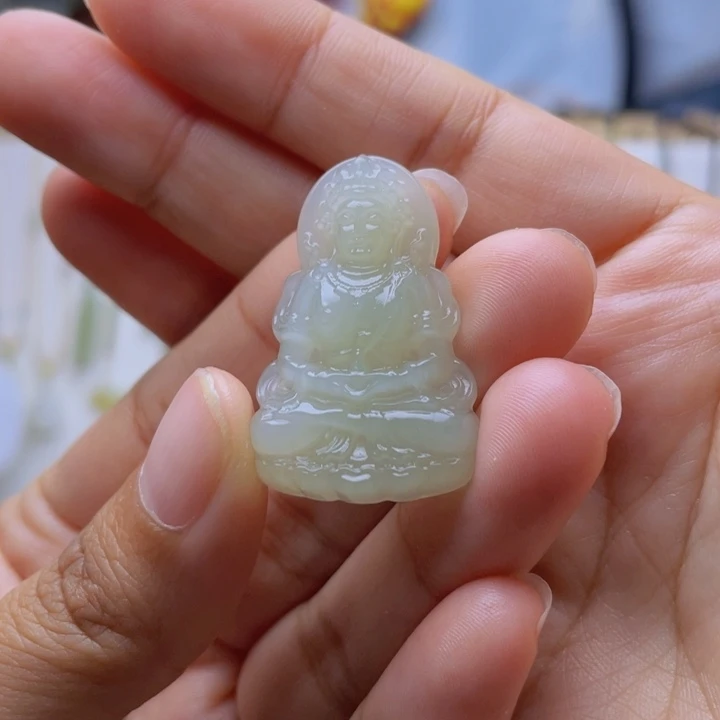 ****。和田玉未镶嵌吊坠(不含链)