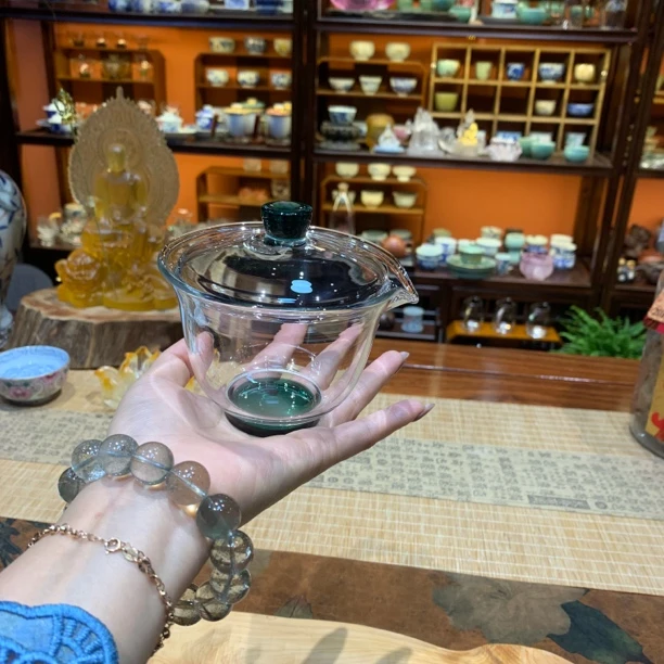 压嘴盖碗200毫升家用手工高档