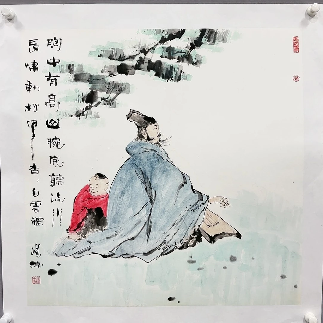 国画国画纯手绘作品请放心去藏