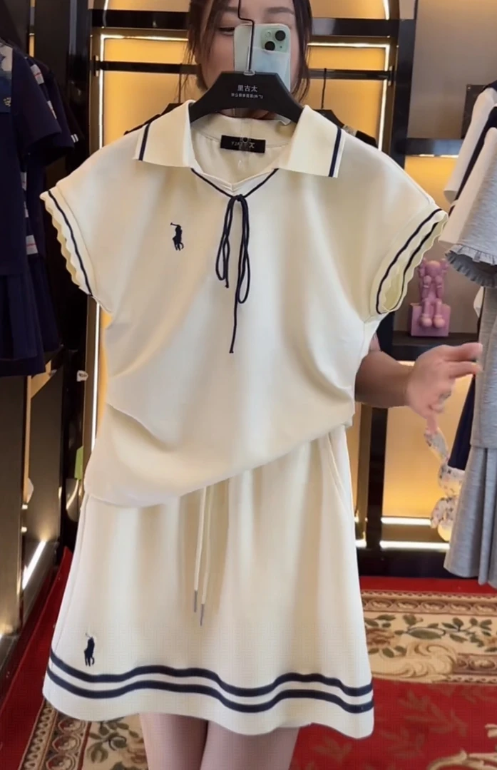 【宠粉价】夏季新款减龄系列短袖套装裙两件套连衣裙裤TZ-325