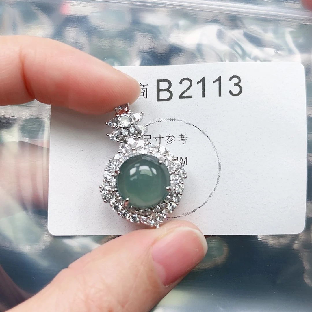 翡翠颈饰未镶嵌翡翠2113