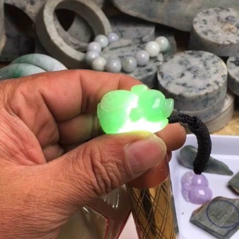 翡翠散珠天然翡翠