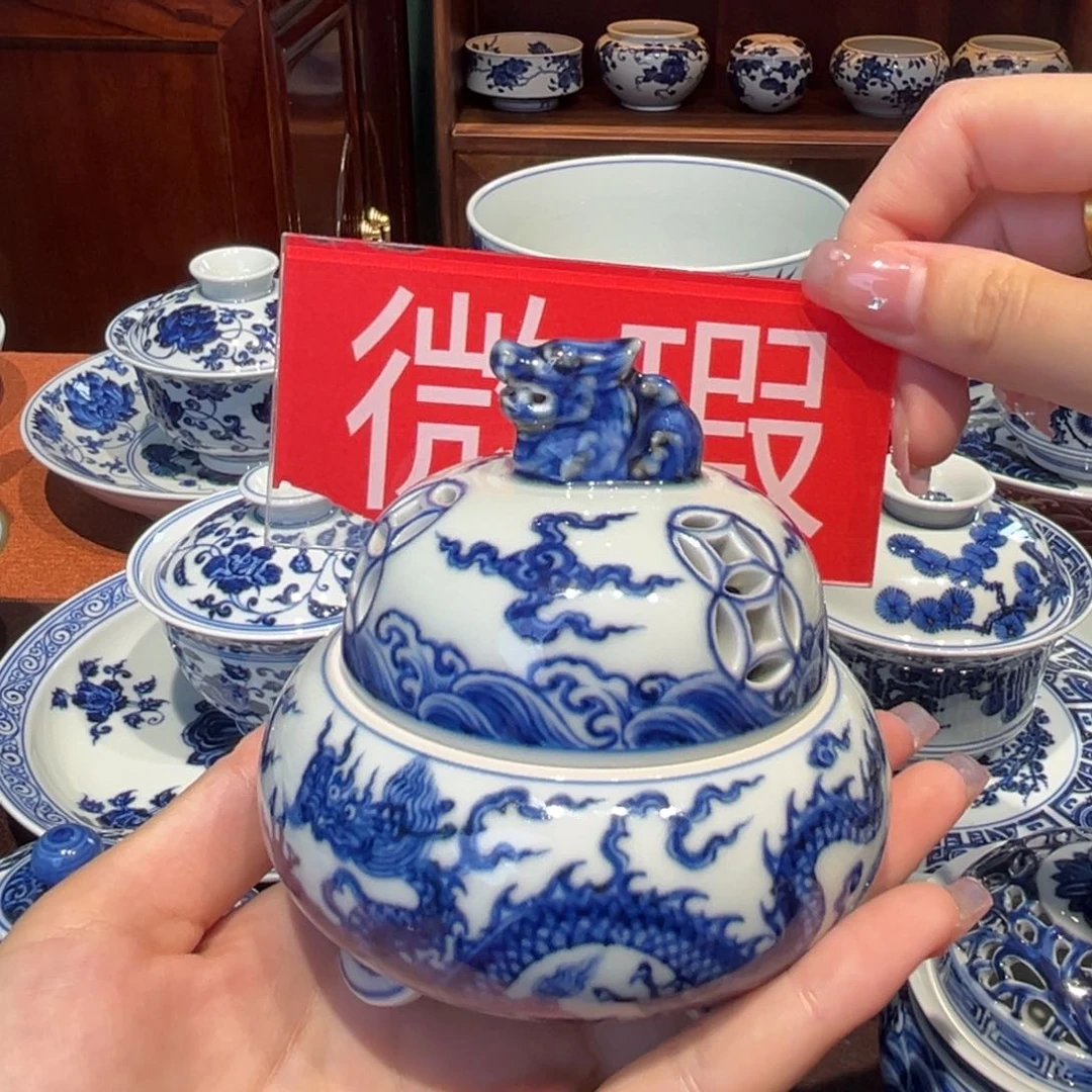 y***_青花雯华堂手绘香炉