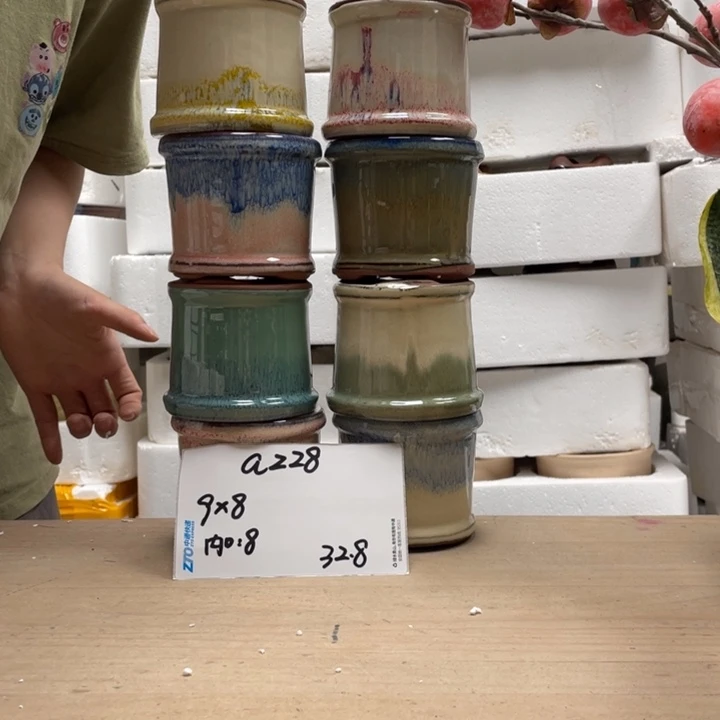 粗陶多肉花盆微瑕228