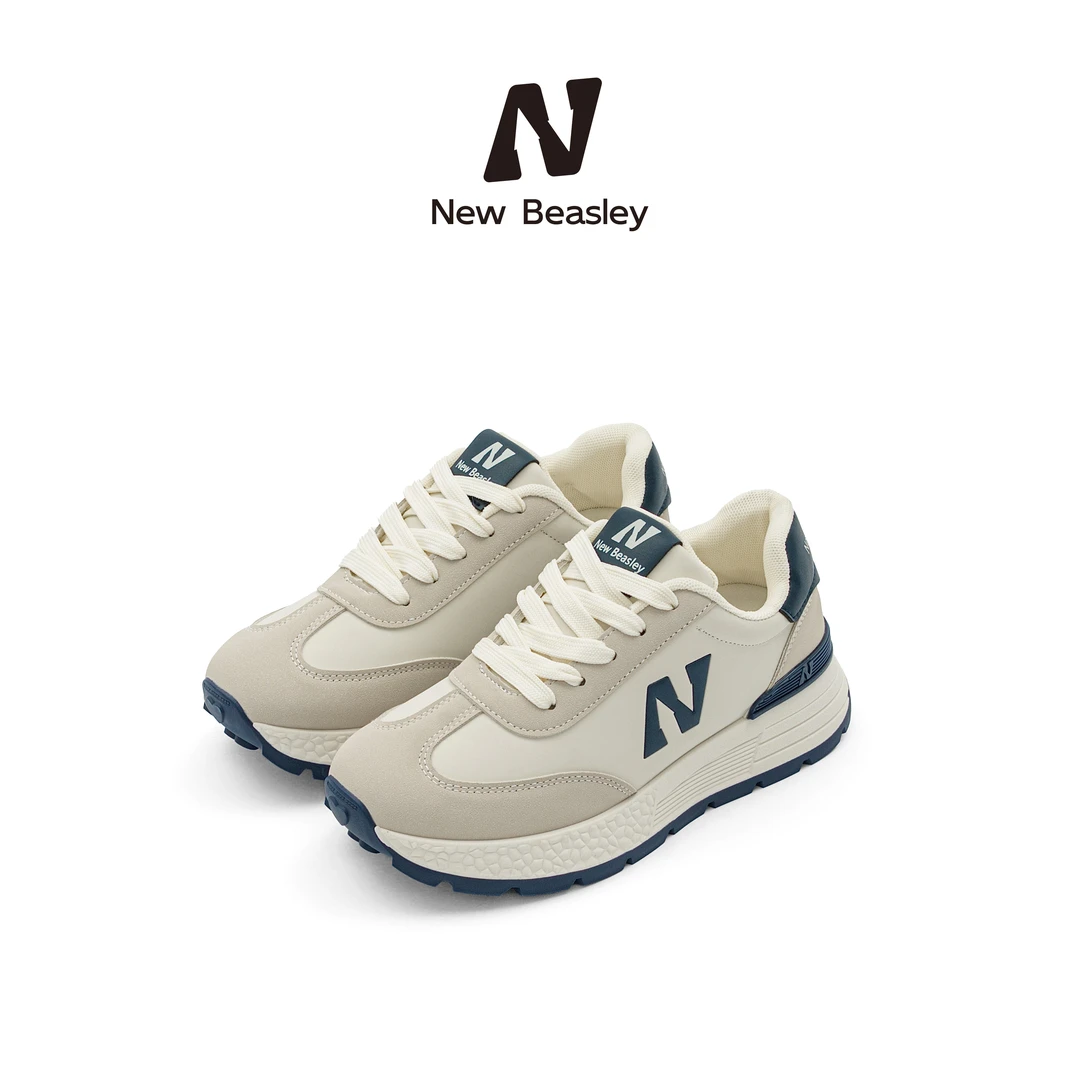 【y专属】New Beasley冬季新款时尚厚底男女同款阿甘软底运动休闲鞋