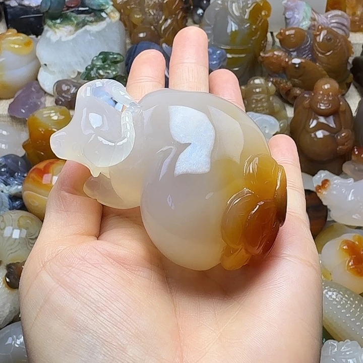 玛瑙/玉髓未镶嵌饰品