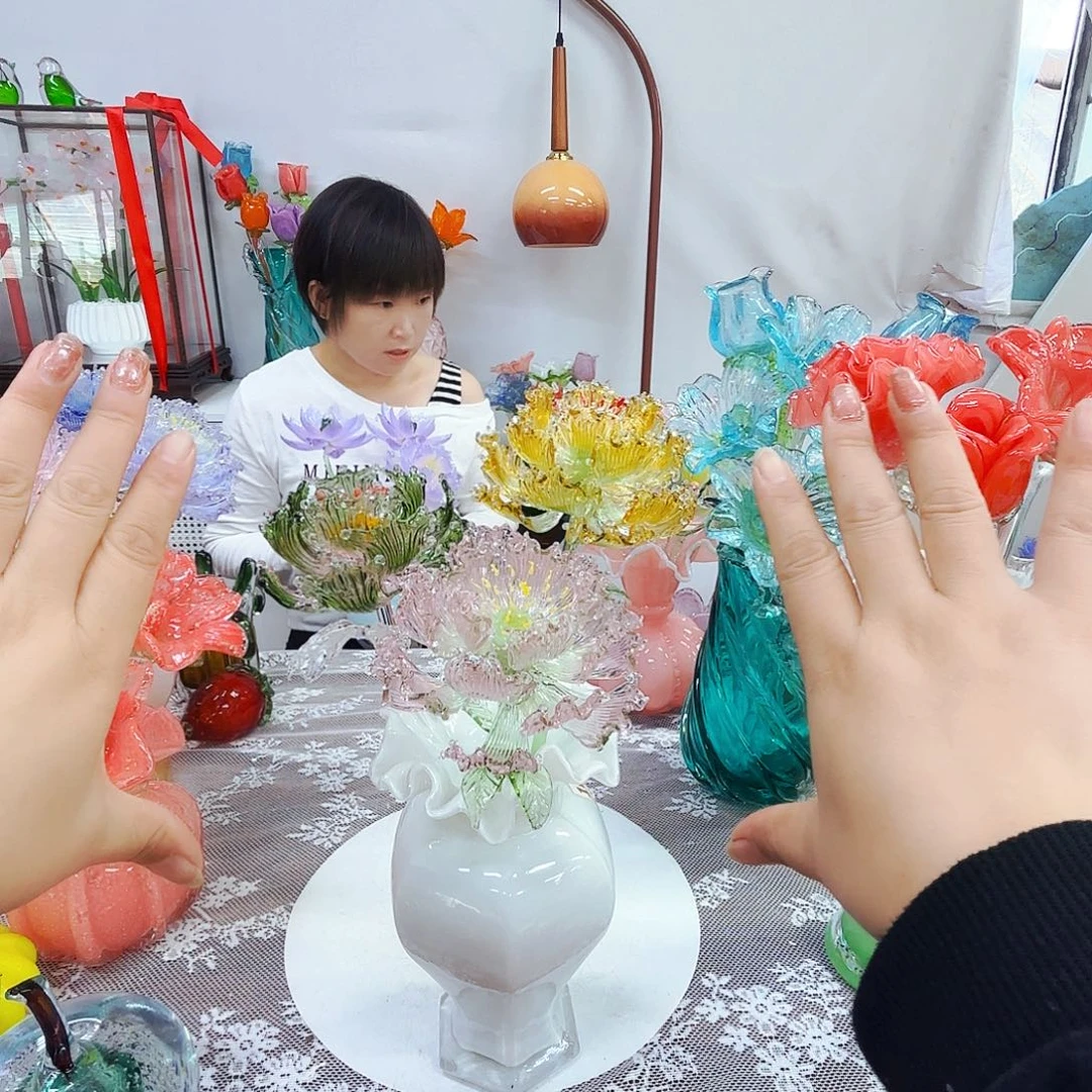 琉璃花瓶花器艺术品