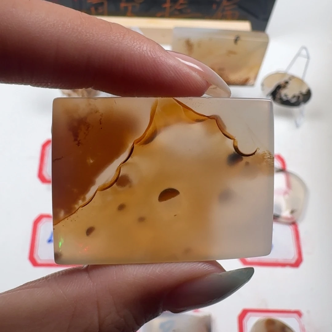 玛瑙/玉髓吊坠(不含链)未镶嵌