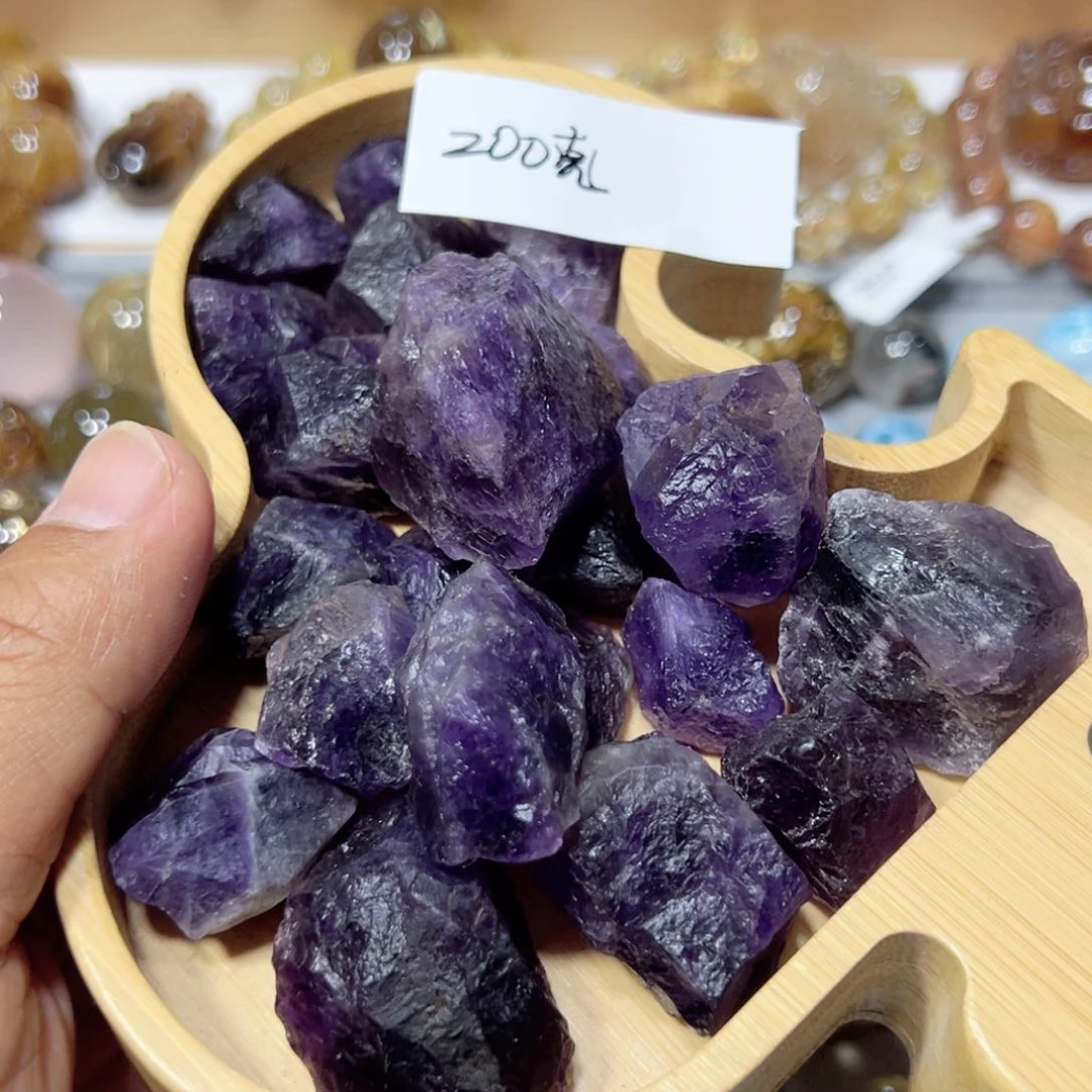 未镶嵌颈饰发晶天然水晶200克