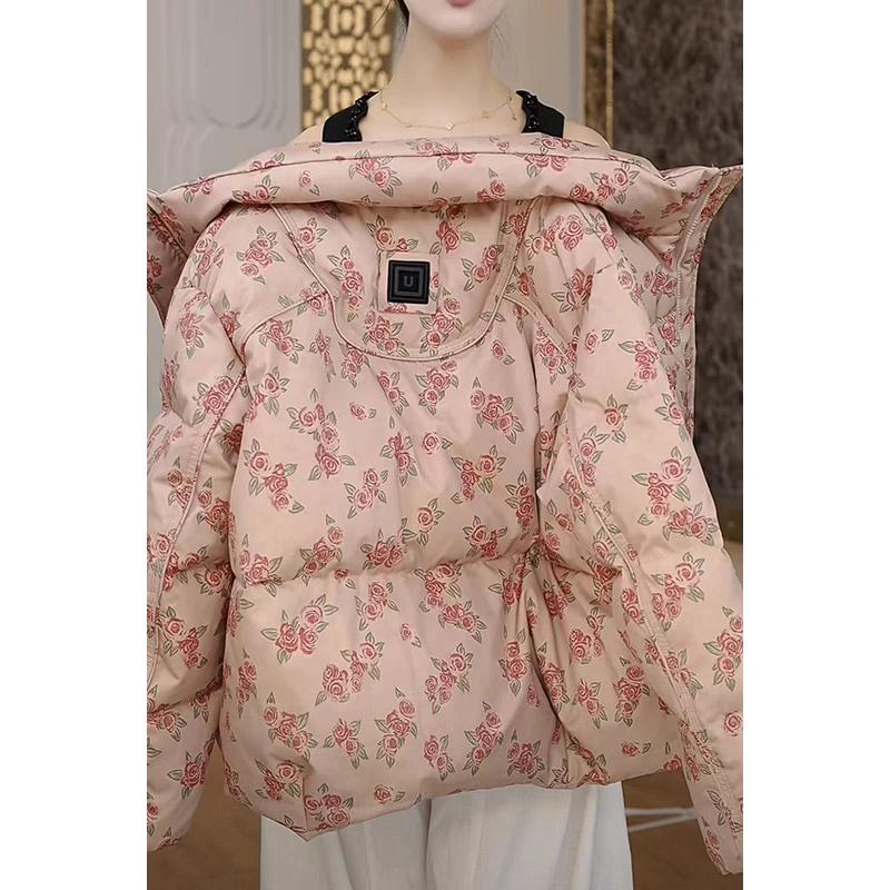 高级感羽绒服2025冬装新款时尚百搭小个子保暖上衣