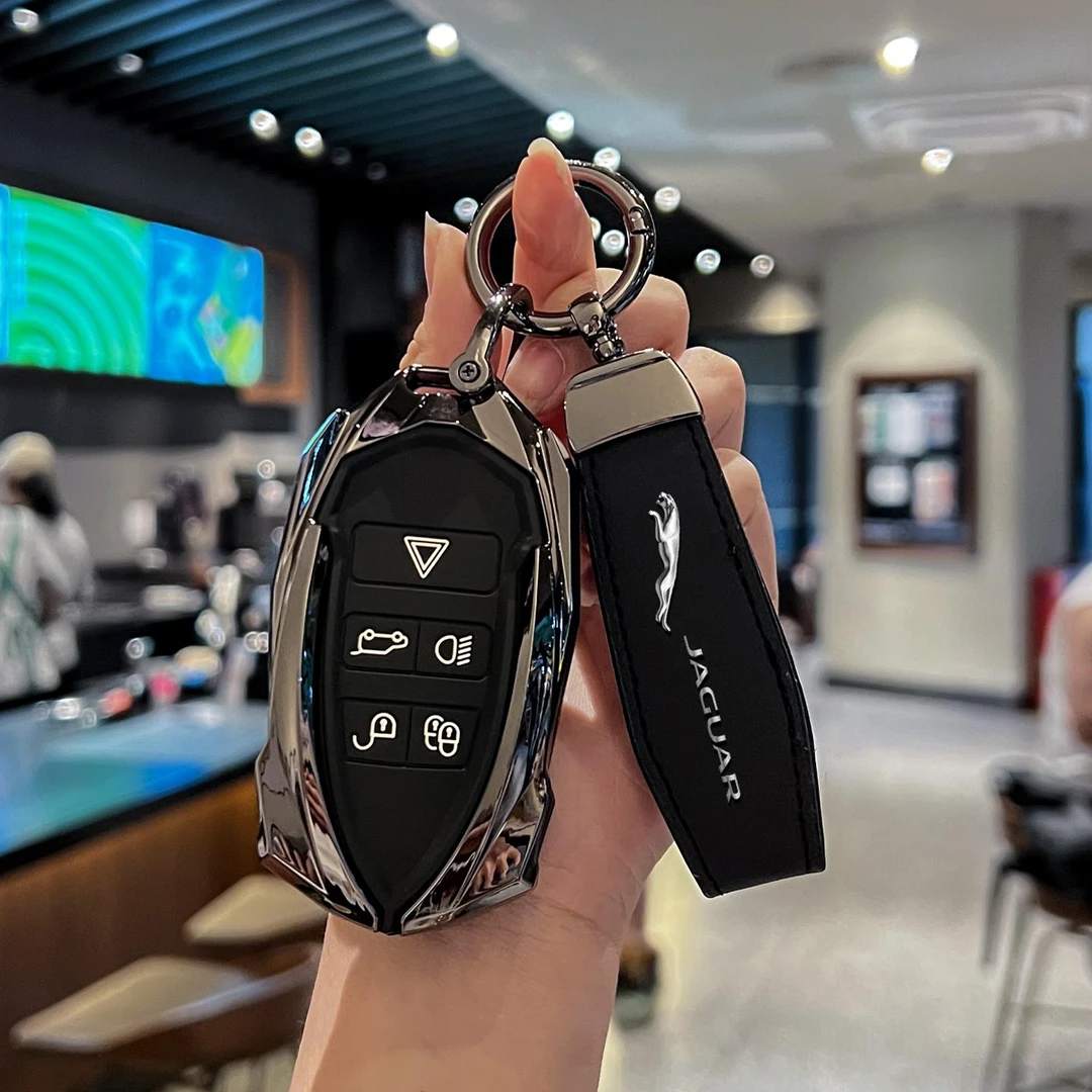 捷豹钥匙套专用xfl高端xel男fpace汽车xjl壳epace包xf扣ftype改装