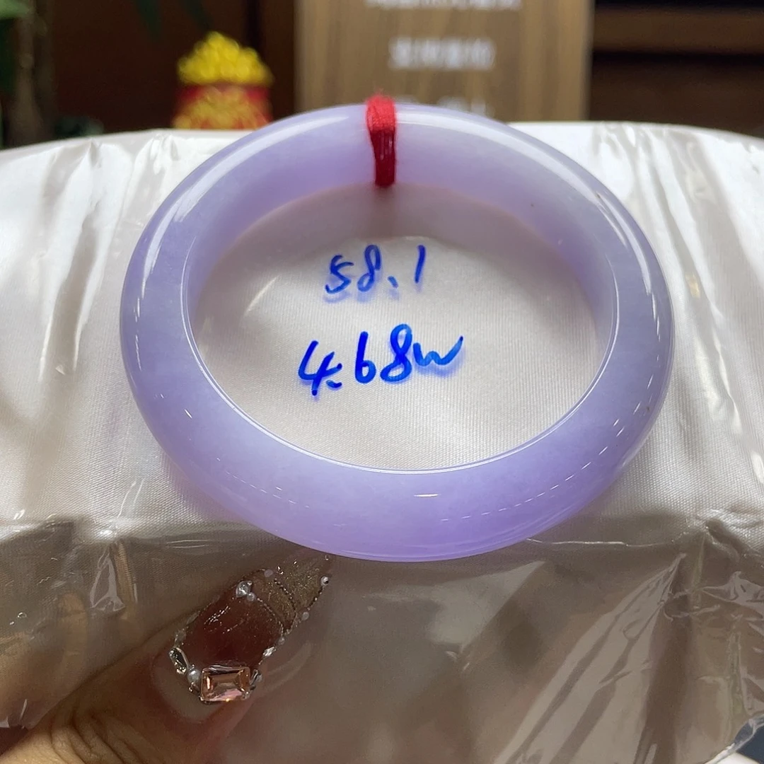 翡翠未镶嵌手镯49号