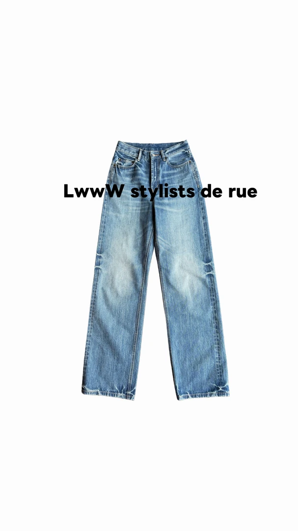 【战斧】超高V腰尽显比例丝滑高级战斧牛仔裤