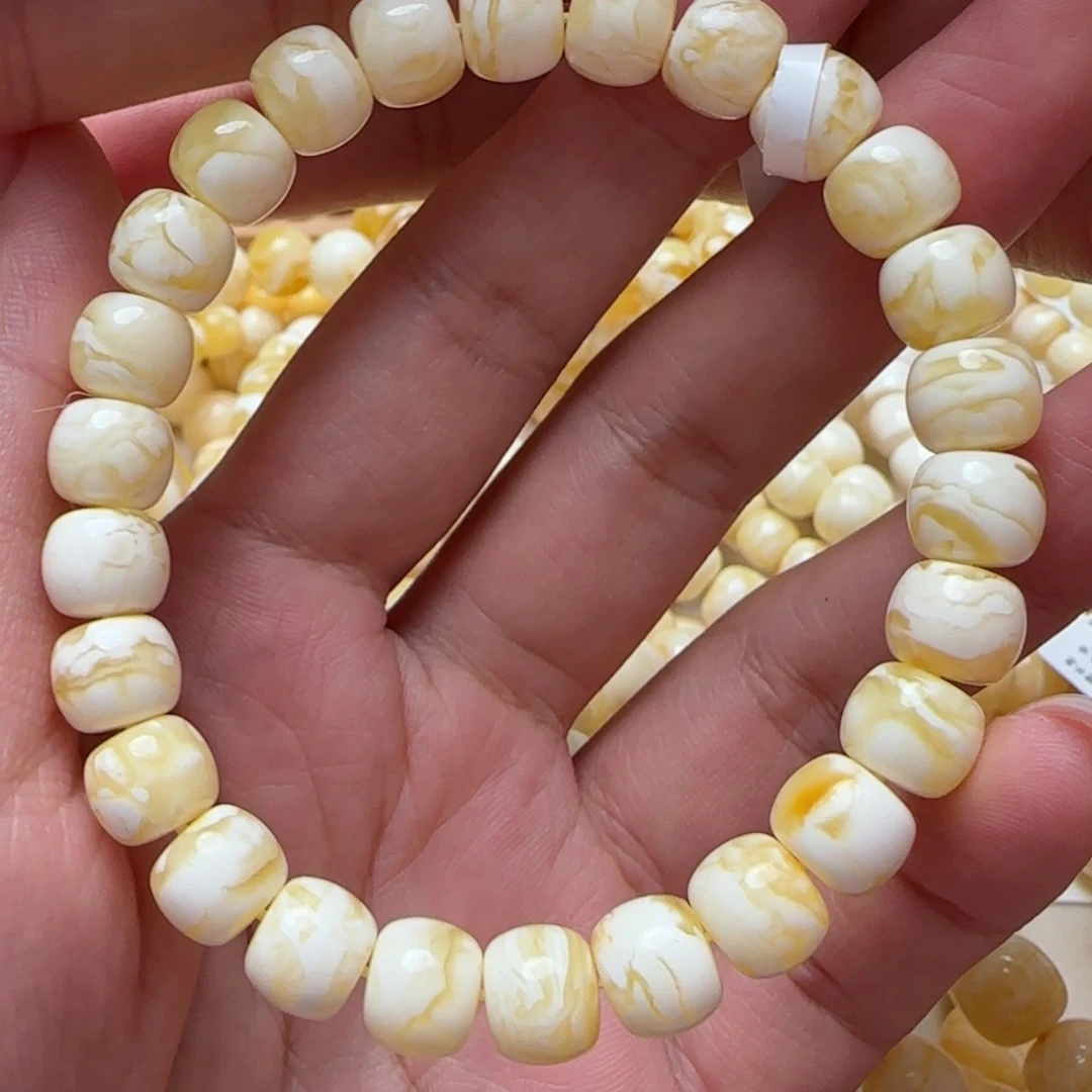 琥珀手链未镶嵌蜜蜡