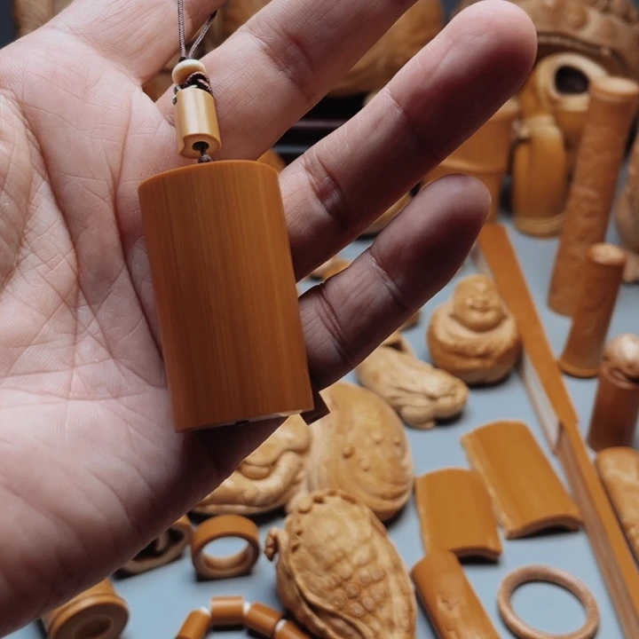 竹大石先祖挂着一个