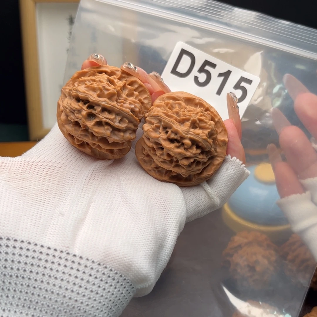 把件文玩核桃41左右苹果d515