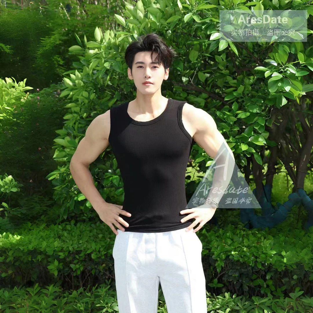 Aresdate（“微笑”视频同款背心）310G重磅面料四针六线高弹轮廓感