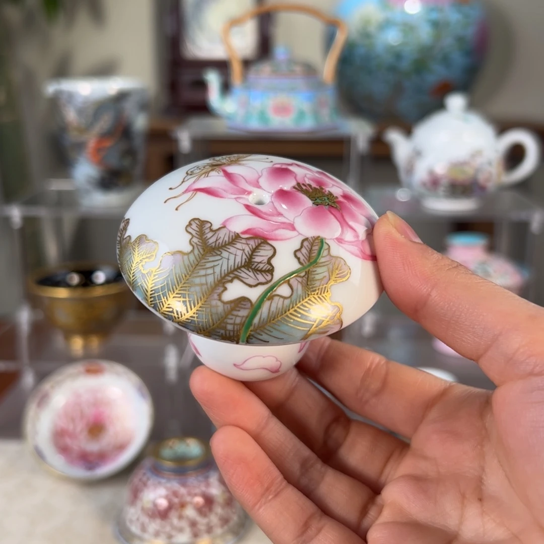 纯手工手绘 高端茶器