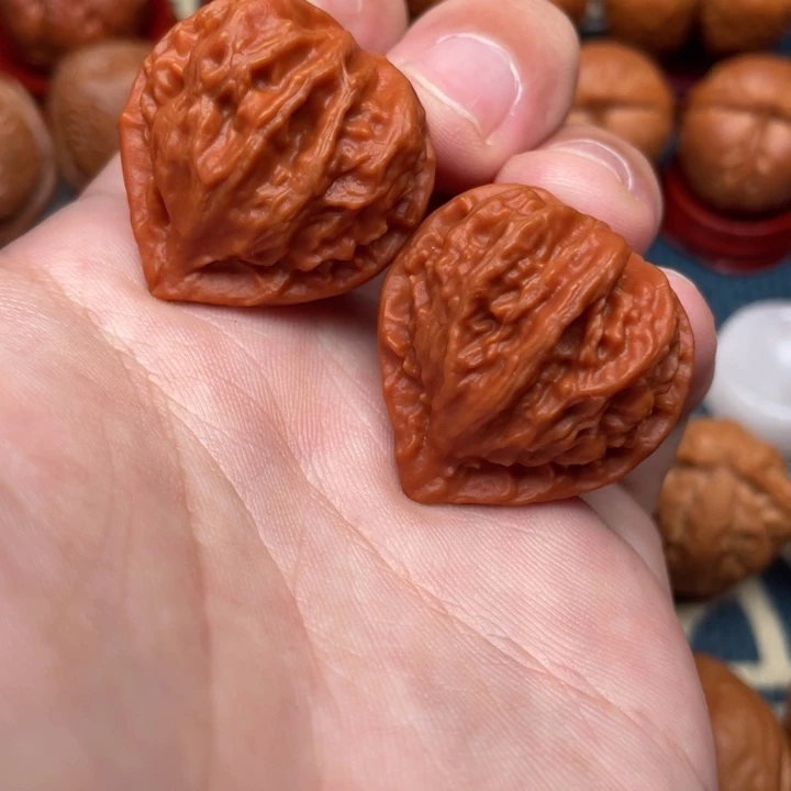 把件文玩核桃红桃A