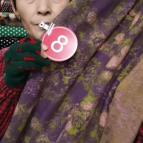 织花奥绒布料8号2米