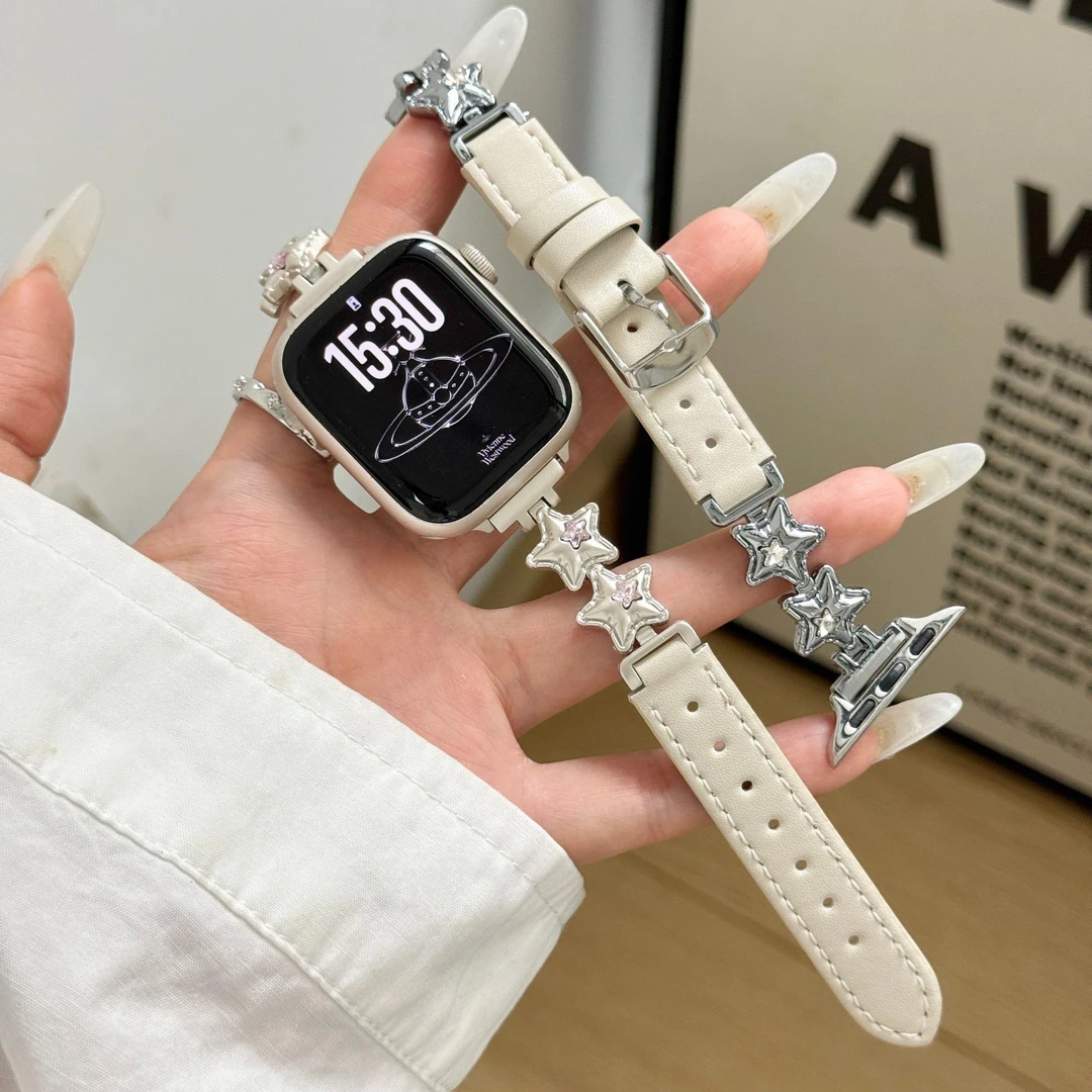 适用小米手环9表带8pro锆石腕带fit4华为10/9NFC版gt5红米Watch45