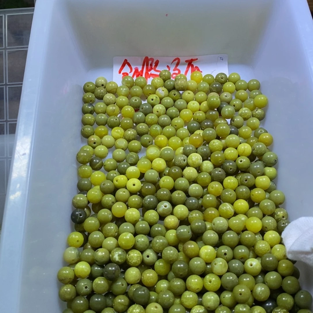 合金蛇纹石玉颈饰219