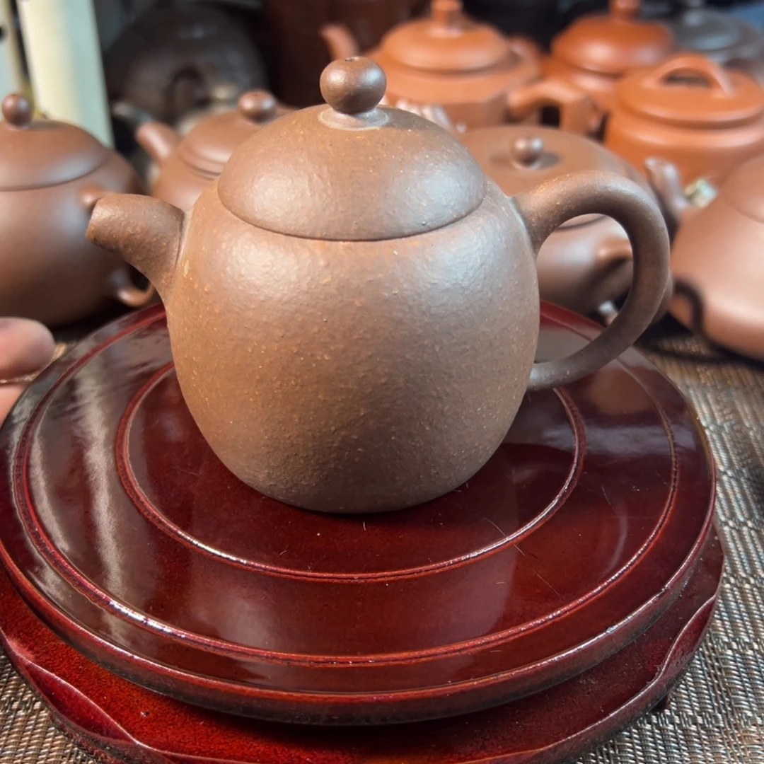 茶壶紫砂宜兴原矿紫砂壶200毫升容量