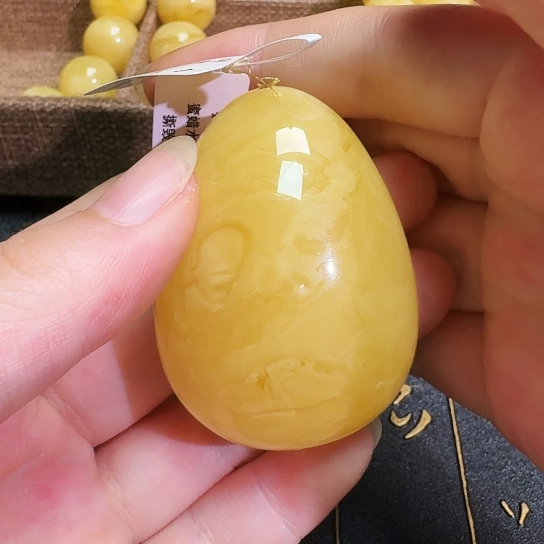 未镶嵌颈饰琥珀tx759水滴