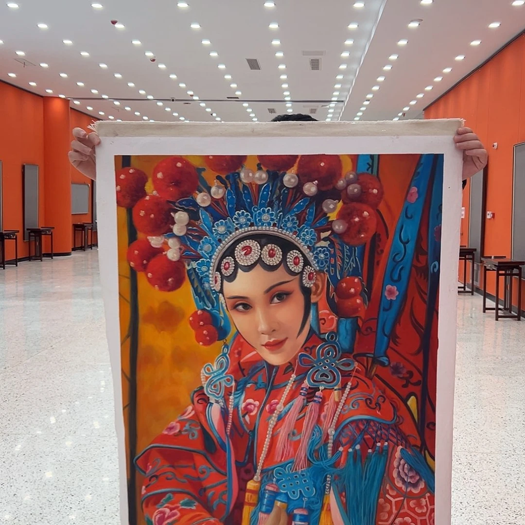 国画二郎展览原作