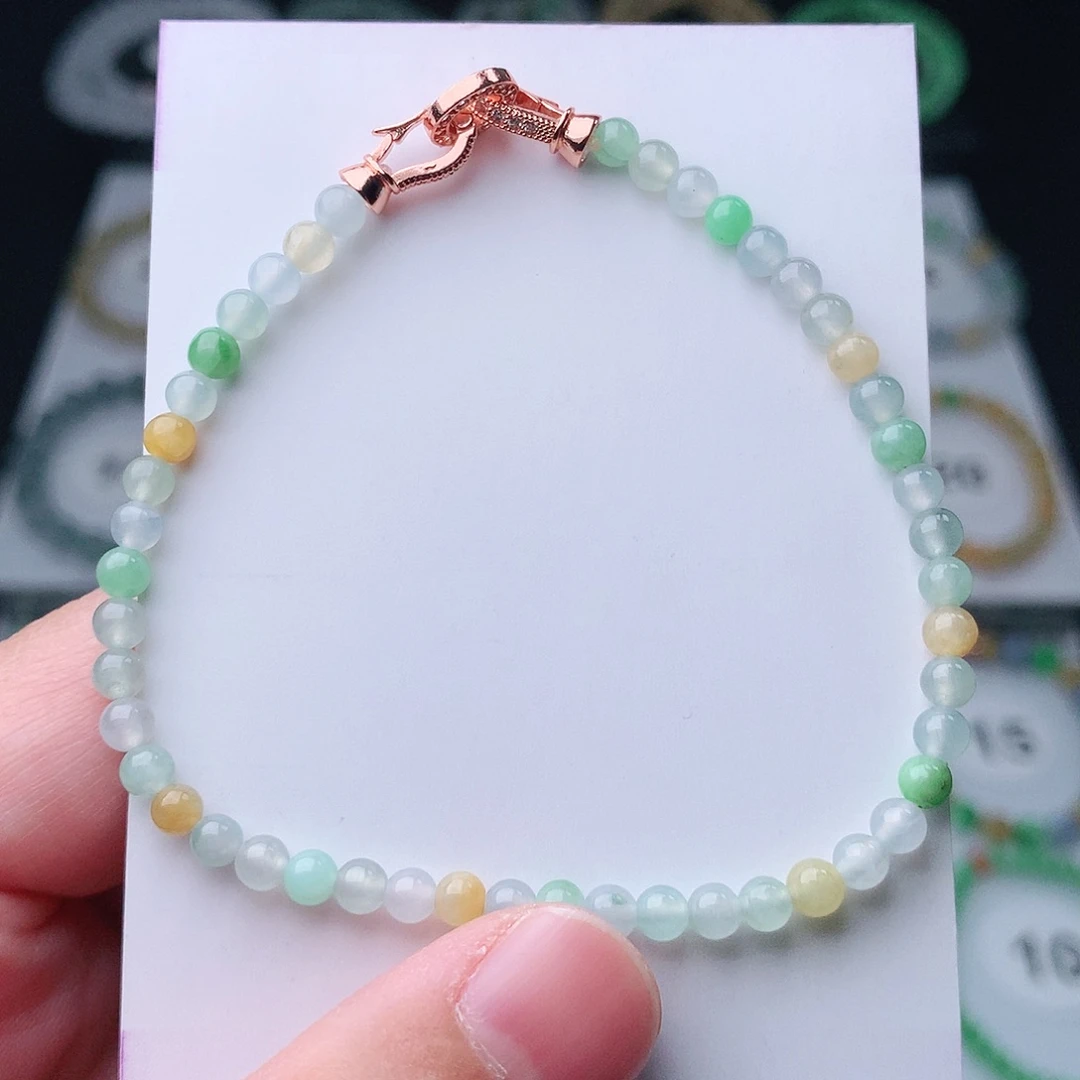 翡翠手串未镶嵌翡翠