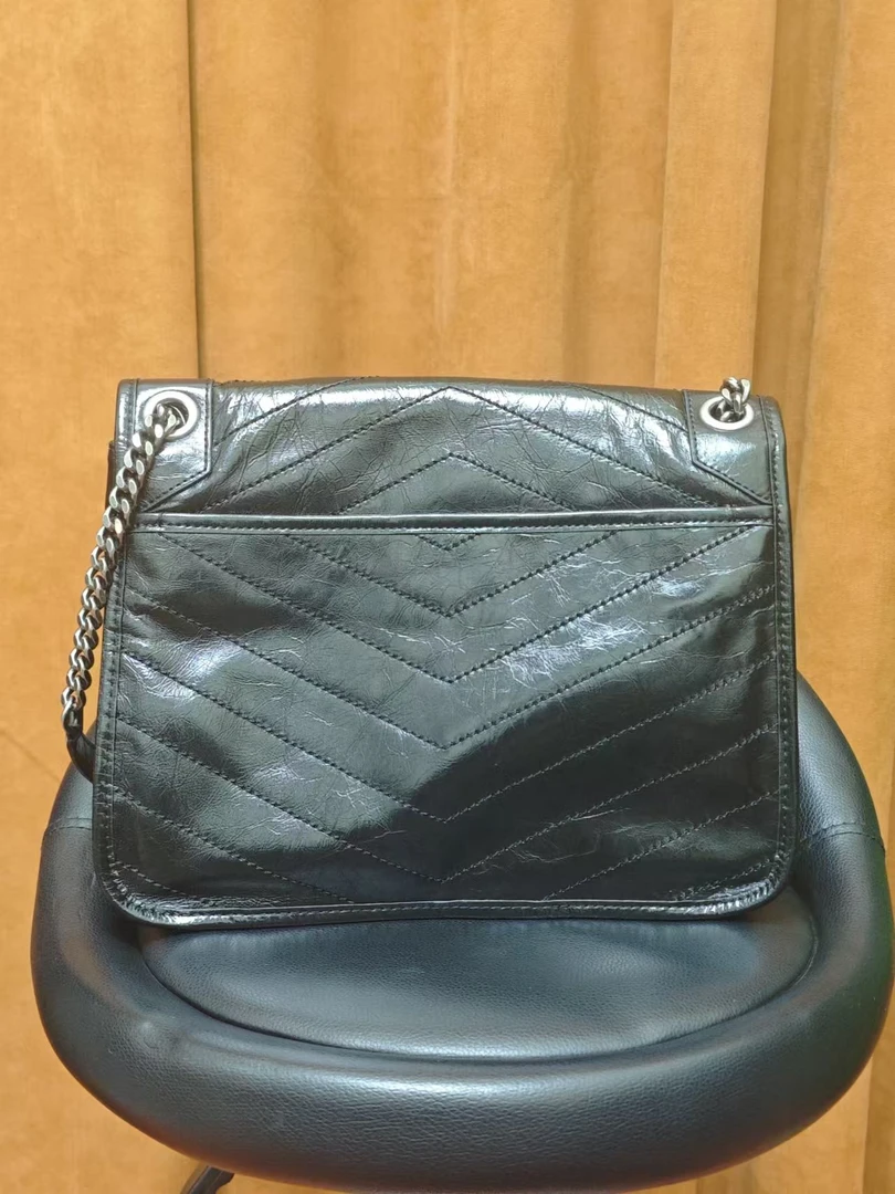 【RR】新款时尚休闲百搭真皮斜跨单肩包nk大【真皮女包】高货18