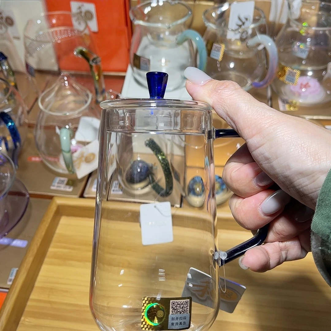 清霓杯宝蓝色禾器