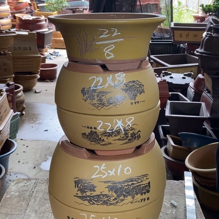 紫砂花盆紫砂紫砂