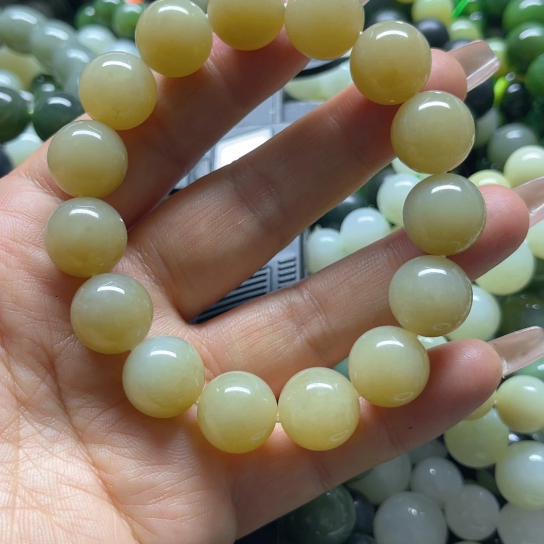 和田玉手链未镶嵌