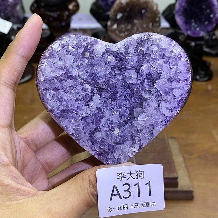 未镶嵌大型摆件（非配饰）紫晶