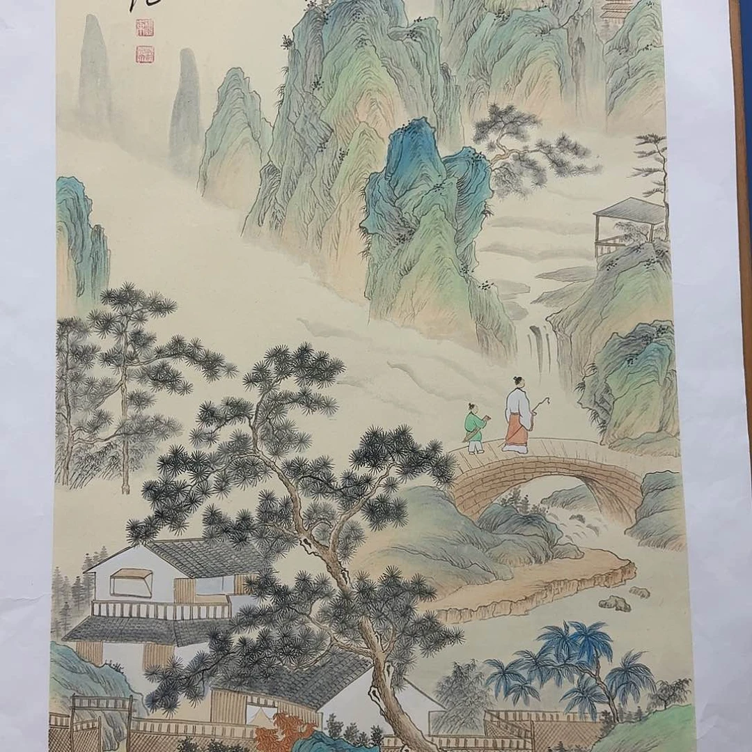 国画多次参加国内外大型